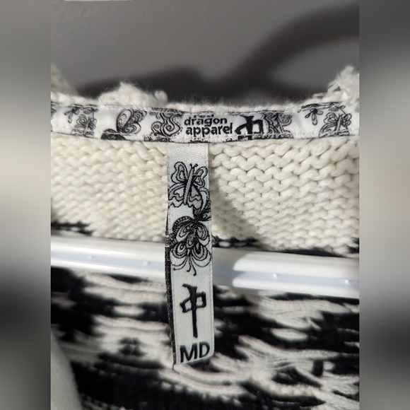 RDA knit zip up sweater - Picture 3 of 4